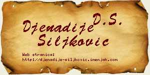 Đenadije Šiljković vizit kartica